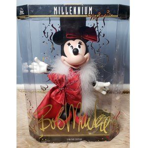 VINTAGE 1999 DISNEY MINNIE MOUSE MILLENNIUM BOB MACKIE COLLECTIBLE/MATTEL